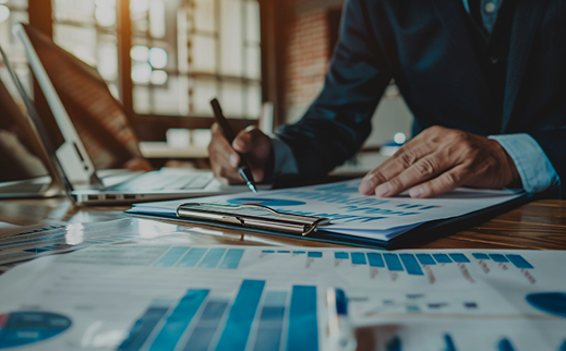 "FastAccounts dynamic invoicing offers customizable templates, Excel imports, flexible printing, and filtered views for clarity."