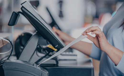 "FastAccounts receipt management supports advance, partial, and bulk entries with flexible printing and invoice allocation."