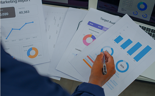 FastAccounts analytical reports reveal business trends, compare data, and provide deeper insights across sales, cash, purchases, and more.