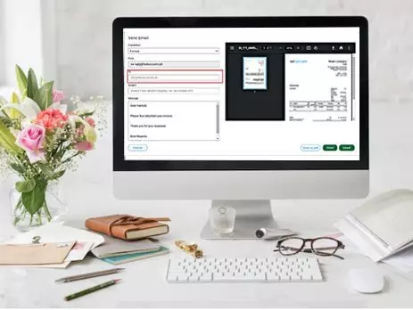 Email Sale Invoices