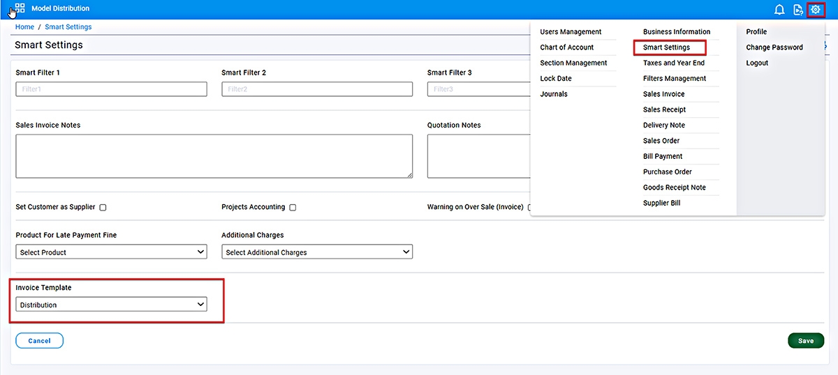 How to Setup a Distribution Account
