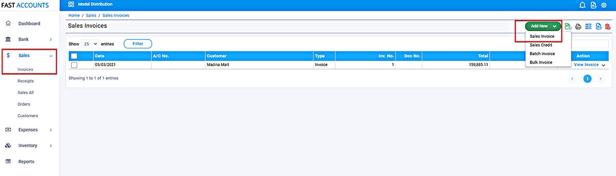 How to Record a Sales Invoice